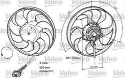 Fan, engine cooling VAL696078