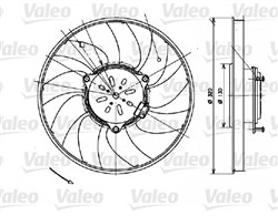 Fan, engine cooling VAL696082_2
