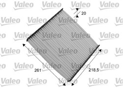Dust filter VALEO VAL715552