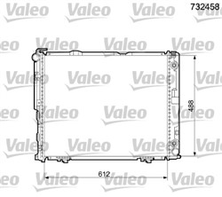 Variklio radiatorius VALEO VAL732458_0