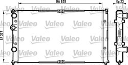 Variklio radiatorius VALEO VAL732710
