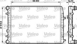 Variklio radiatorius VALEO VAL732862