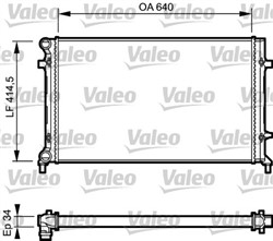 Variklio radiatorius VALEO VAL734335_0