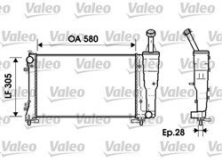 Variklio radiatorius VALEO VAL734362_0