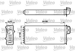 Heat Exchanger, interior heating VAL812128_2