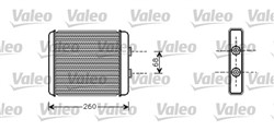 Heat Exchanger, interior heating VAL812284_0