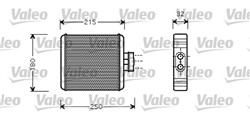 Heat Exchanger, interior heating VAL812323_0