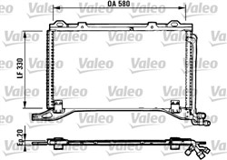 Air conditioning condenser VAL816949