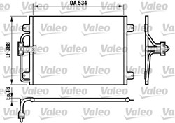 Air conditioning condenser VAL817197_0
