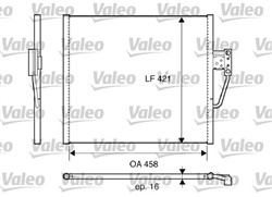 Air conditioning condenser VAL817607