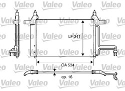 Air conditioning condenser VAL817669