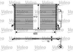 Air conditioning condenser VAL817712