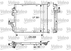 Air conditioning condenser VAL817847_0