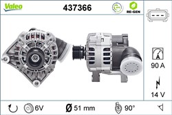 Генератор VALEO VAL437366 - Inter Cars Web Shop