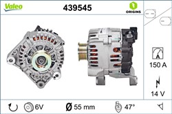 Generaator VALEO VAL439545