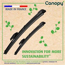 Wiper blade Canopy VAL583962 flat 550mm (1 pcs) front with spoiler_4