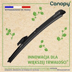 Pióro wycieraczki Canopy VAL583927 bezszkieletowe 400mm (1 szt.) przód ze spojlerem_5