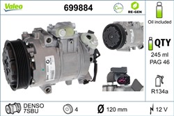 Compressor, air conditioning VAL699884