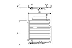 Air conditioning condenser VAL814288