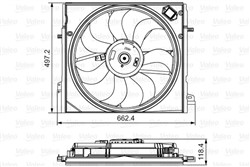 Fan, engine cooling VAL696583_0