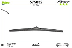 Wiper blade First Blade VFH60 hybrid 600mm (1 pcs) front with spoiler_3