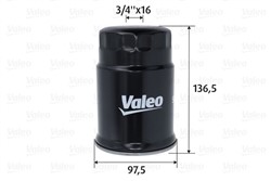 Degalų filtras VALEO VAL587758