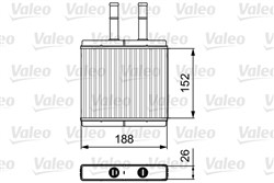 Heat Exchanger, interior heating VAL812442_0