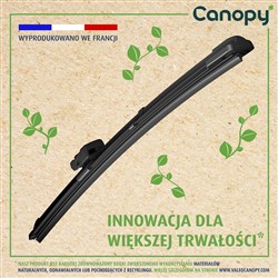 Pióro wycieraczki Canopy VAL583951 bezszkieletowe 500mm (1 szt.) przód ze spojlerem_5