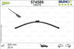 Wiper blade Silencio VAL574589 jointless 500mm (1 pcs) rear with spoiler_0