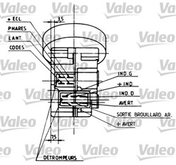 Przełącznik zespolony kolumny kierowniczej VAL251210_3