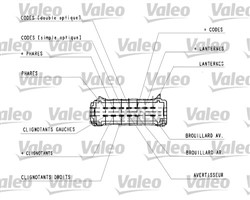 Steering Column Switch VAL251438_3