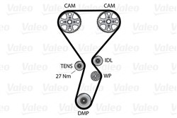 Water Pump & Timing Belt Kit VAL614573_1