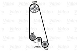 Water Pump & Timing Belt Kit VAL614616_1
