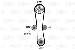 Water Pump & Timing Belt Kit VAL614702_1