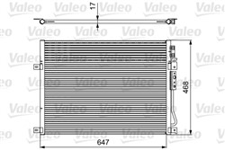 Air conditioning condenser VAL814086