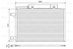 Air conditioning condenser VAL814376