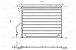 Air conditioning condenser VAL814434