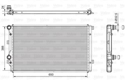 Variklio radiatorius VALEO VAL701540_0