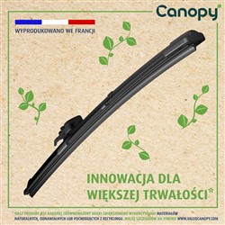 Pióro wycieraczki Canopy VAL583935 bezszkieletowe 450mm (1 szt.) przód ze spojlerem_5