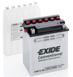 Akumulators EXIDE 12N14-3A EXIDE 12V 14Ah 130A (134x89x166)_3