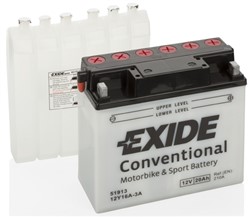Akumulators EXIDE 12Y16A-3A 51913 EXIDE 12V 20Ah 210A (185x80,5x170)_3