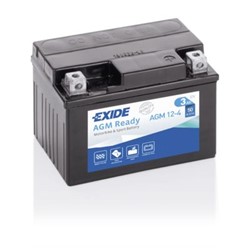 Akumulators EXIDE SEALED YTX4L-BS EXIDE READY 12V 3Ah 50A (113x70x85)_3