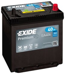 Akumulators EXIDE PREMIUM EA406 12V 40Ah 350A (187x127x220)_3