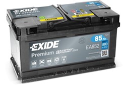 Akumulators EXIDE PREMIUM EA852 12V 85Ah 800A (315x175x175)_3