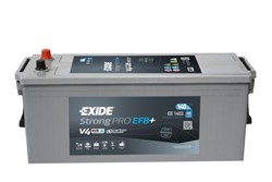 Akumulators EXIDE Strong PRO EFB+ EE1403 12V 140Ah 800A (513x189x223)_3