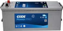 Akumulators EXIDE POWERPRO EF1853 12V 185Ah 1150A (513x223x223)_3