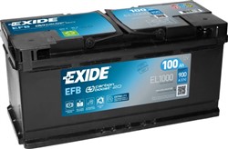 Стартерная аккумуляторная батарея EXIDE EL1000_3