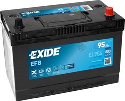 Akumulators EXIDE START&STOP EFB EL954 12V 95Ah 800A (306x173x222)_3