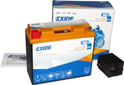 Akumulators EXIDE ELT12B EXIDE 12V 5Ah 260A (150x65x130)_4