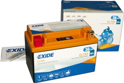 Akumulator motocyklowy EXIDE ELTX9 EXIDE 12V 3Ah 180A L+_4
